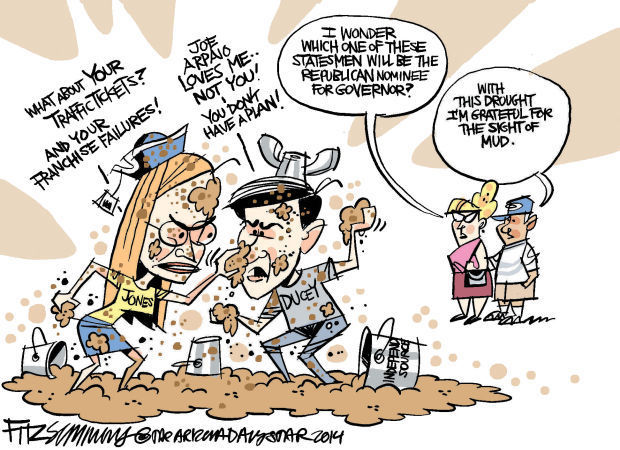 Daily Fitz Cartoon: Governor's race